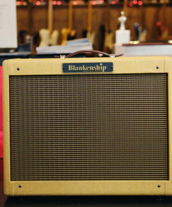 Blankenship Tweed "Vibrolux" 5F11 Circuit 12 Watt Guitar Amplifier with Jensen 10" Speaker - Brand New!