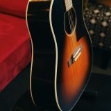 Epiphone Inspired by Gibson J-45 Acoustic Guitar in an Aged Vintage Sunburst Finish – with Built in Pickup!