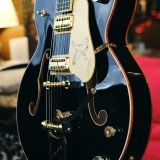 Gretsch G6136TG Players Edition Falcon Hollow Body Electric Guitar-Ebony Fingerboard, Midnight Sapphire