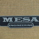 Mesa Boogie 2×12 Guitar Speaker Cabinet-Emerald Green & Tan Grill with Leather Corners, Celestion Vintage 30 Speakers