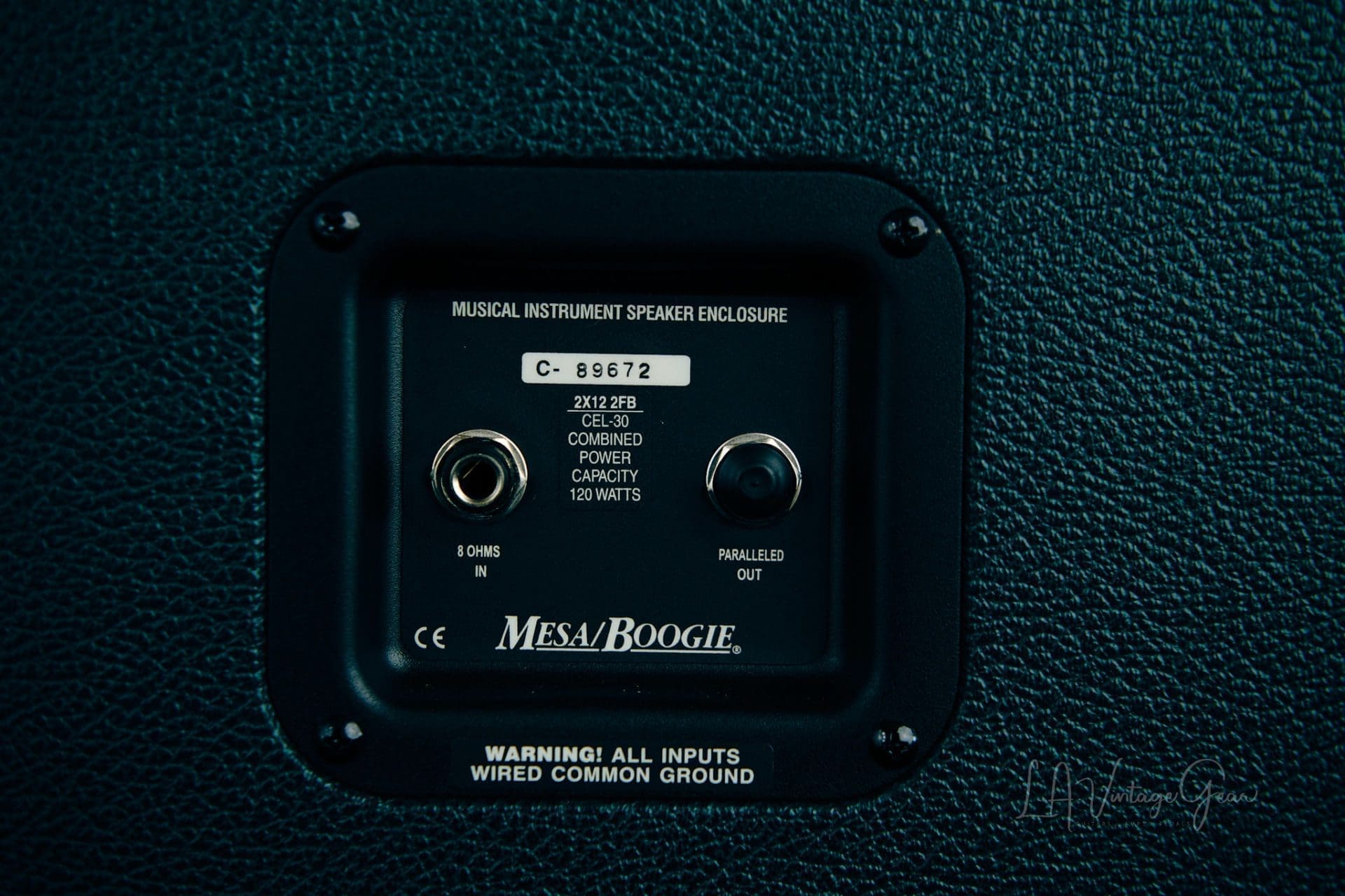 Mesa Boogie 2×12 Guitar Speaker Cabinet-Emerald Green & Tan Grill  