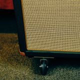 Mesa Boogie 4×12 Straight Guitar Speaker Cabinet-Emerald Green & Tan Grill with Leather Corners, Celestion Vintage 30 Speakers