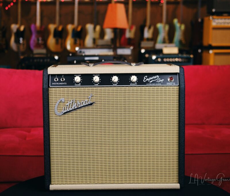 Cutthroat Audio "Emperor" 1x10 16 Watt Guitar Combo Amplifier - an Homage to the 6G2 Brown Princeton!
