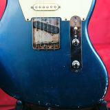 Danocaster Triple Pickup Telemaster-Style Offset Electric Guitar in Lake Placid Blue-Bridge Pickup by Arcane Pickups! Rare & In Stock!