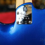 Fender American Ultra Stratocaster 2022-Alder Body in a Cobra Blue Gloss Finish-Mint Condition!