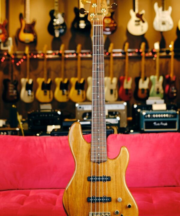 Fender "Victor Bailey Signature" 5 String Jazz Bass in a Tan Finish - 60th Anniversary
