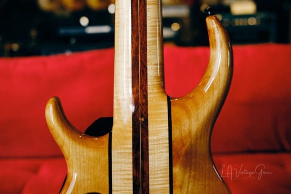 Tobias 6 String Classic Bass 1996-Walnut-Wenge-Alder Body, Pau Ferro Fretboard & Bartolini Pickups! - Image 18