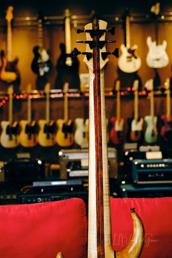 Tobias 6 String Classic Bass 1996-Walnut-Wenge-Alder Body, Pau Ferro Fretboard & Bartolini Pickups! - Image 20