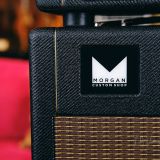 Morgan Custom Shop PR12 Head & 1×12 Cab – Black Tweed Finish with a Celestion Creamback Speaker!