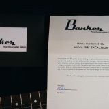 Banker ’58 Spec “Excalibur” Electric Guitar 2019 – Relic’d Korina Body & Brazillian Rosewood Fretboard! Serial #46!