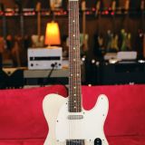 Danocaster Single Cut Whiteguard Electric Guitar – Blonde Finish, Swamp Ash Body with Arcane Pickups!