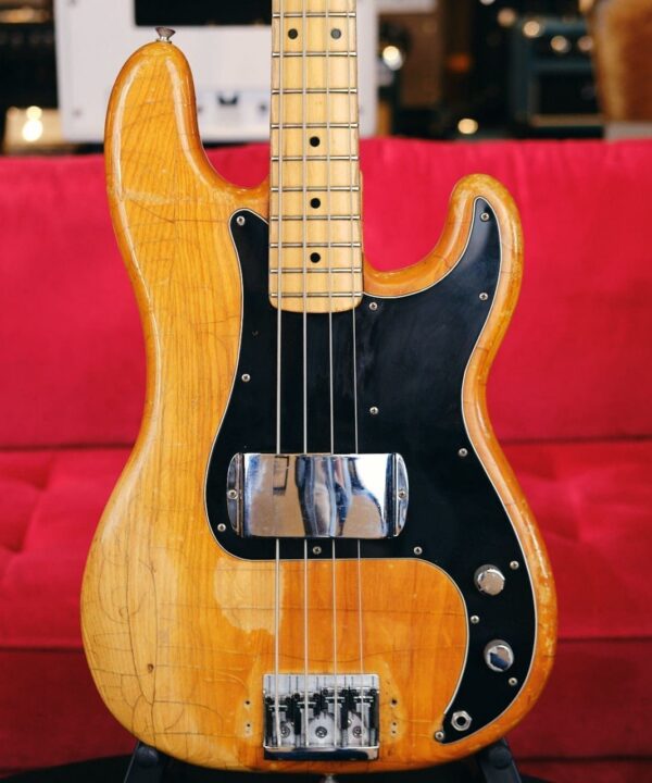 Fender 1975 Precision Bass Natural Finish - Great Deal on A Vintage P Bass!