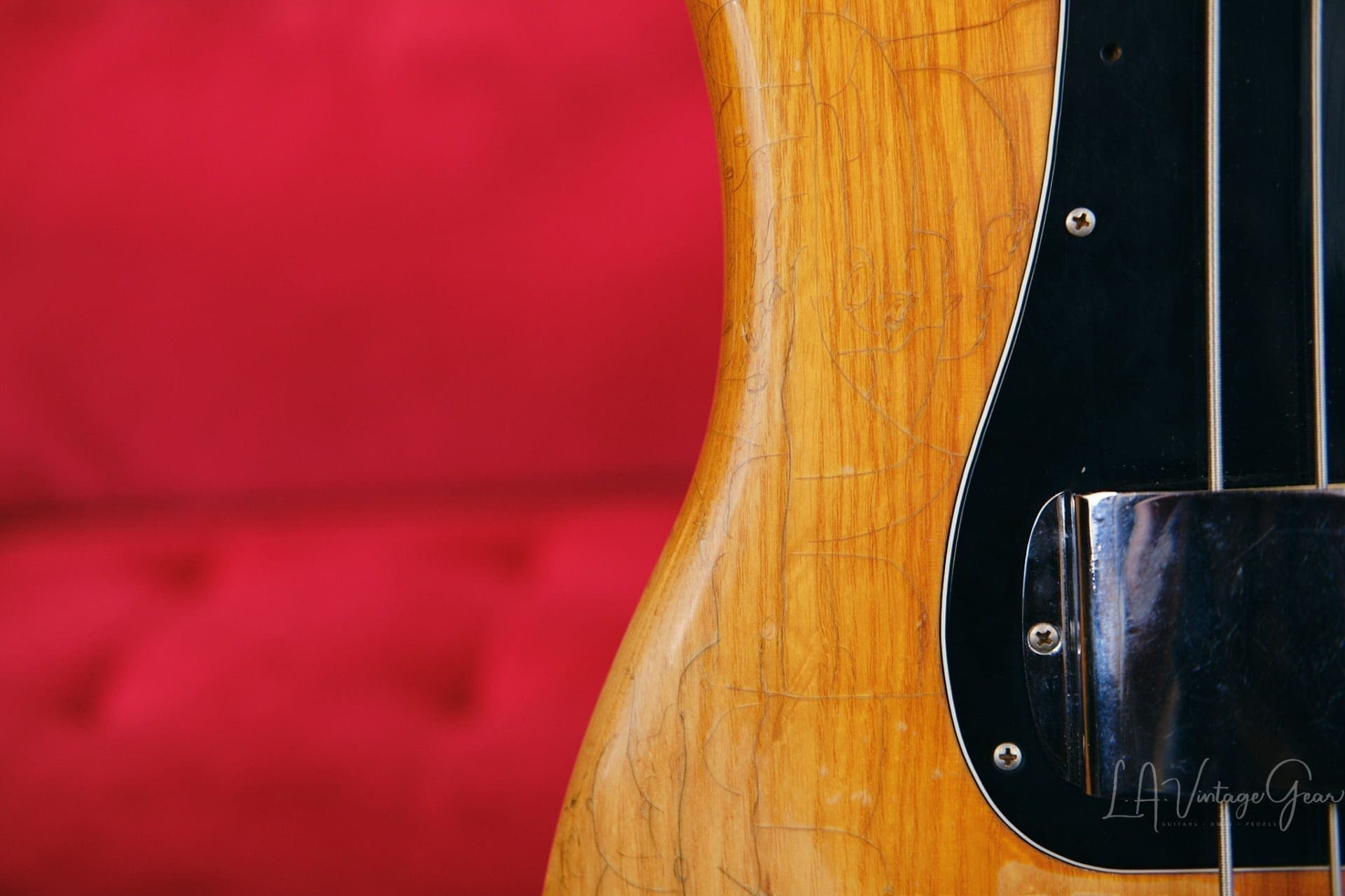 Fender 1975 Precision Bass Natural Finish - Great Deal on A Vintage P Bass! - Image 9