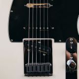 Fender Deluxe Nashville Telecaster Electric Guitar – Blonde Blackguard with Noisless Pickups!