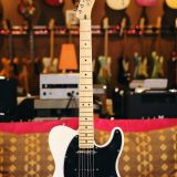 Fender Deluxe Nashville Telecaster Electric Guitar – Blonde Blackguard with Noisless Pickups!