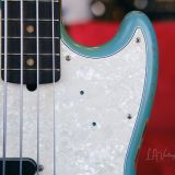 Fender “JMJ” Justin Meldel-Johnsen Signature Road Worn Mustang Bass Guitar – Relic’d Daphne Blue Finish