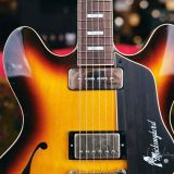 Josh Williams ‘Mockingbird’ JWG271 Semi-Hollowbody Electric Guitar-59 Burst Finish & Bloombucker Pickups! P90 & Humbucker!