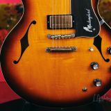 Josh Williams ‘Mockingbird’ JWG272 Semi-Hollowbody Electric Guitar-59 Burst Finish & Bloombucker Pickups!