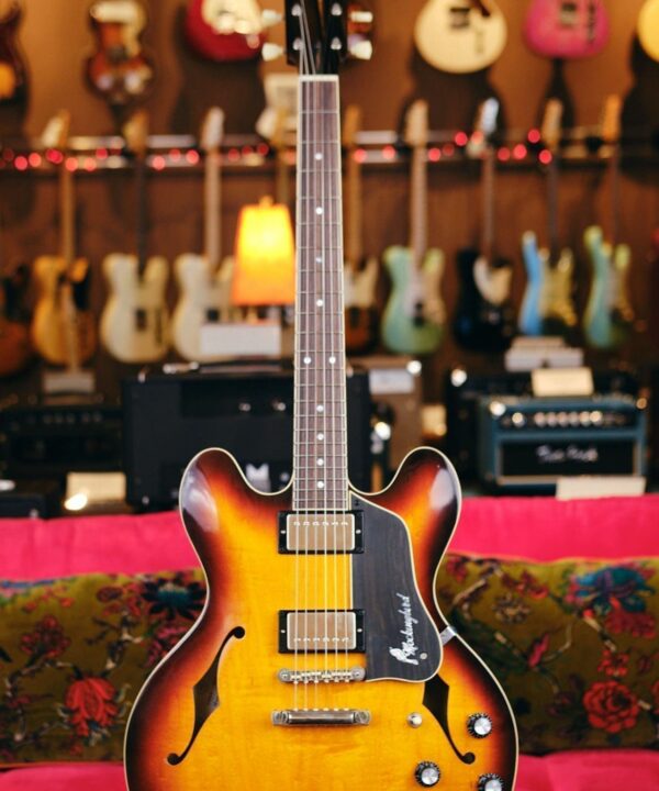 Josh Williams 'Mockingbird' JWG272 Semi-Hollowbody Electric Guitar-59 Burst Finish & Bloombucker Pickups!