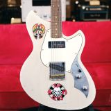 Novo “Serus T” Electric Guitar – Relic’d White Finish with Mono Gig Bag