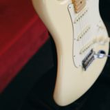 Fender American Pro Stratocaster Electric Guitar – Olympic White Finish