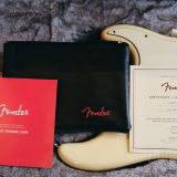 Fender American Pro Stratocaster Electric Guitar – Olympic White Finish