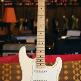 Fender American Pro Stratocaster Electric Guitar – Olympic White Finish