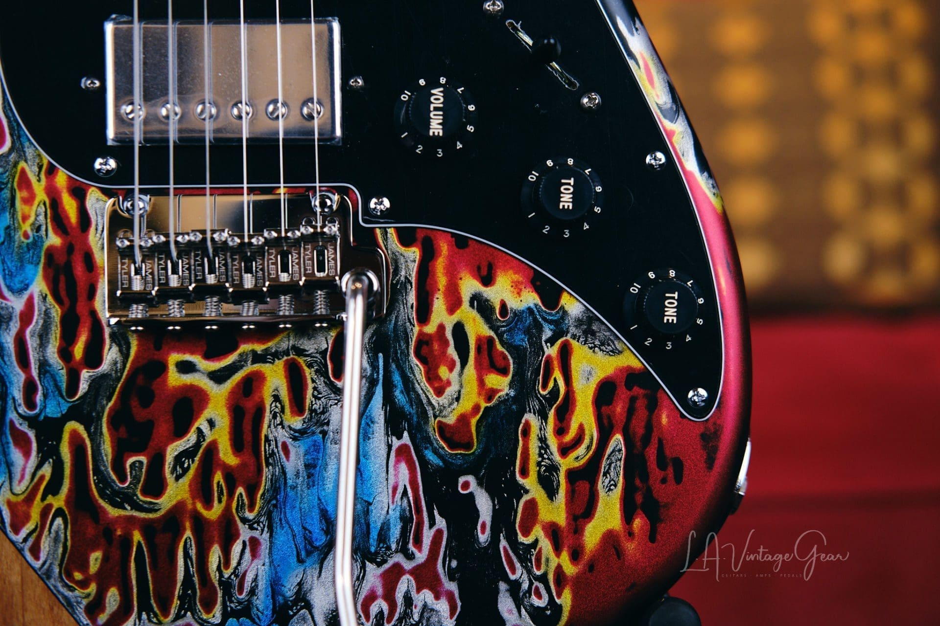 James Tyler 'Burning Water' Finish Electric Guitar 2023-with