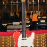 Mario Martin Model-T Double Bound Electric Guitar- Faded Candy Apple Red Relic’d Finish with Budz Pickups!