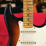 Danocaster Double Cut Electric Guitar – 2 Tone Sunburst Finish with Rocketfire 60’s Pickups!