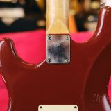 Danocaster Double Cut Electric Guitar – Dakota Red Finish with Rocketfire 60’s Pickups!