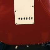 Danocaster Double Cut Electric Guitar – Dakota Red Finish with Rocketfire 60’s Pickups!