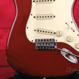 Danocaster Double Cut Electric Guitar – Dakota Red Finish with Rocketfire 60’s Pickups!