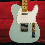 Danocaster Single Cut Electric Guitar – Seafoam Green Finish & Lollar Pickups!