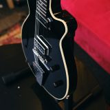 Grez ‘Mendocino F’ Semi-Acoustic Electric Guitar – Gloss Black Finish with TV Jones Pickups! Brand New!