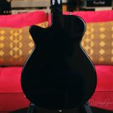 Grez ‘Mendocino F’ Semi-Acoustic Electric Guitar – Gloss Black Finish with TV Jones Pickups! Brand New!