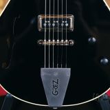 Grez ‘Mendocino F’ Semi-Acoustic Electric Guitar – Gloss Black Finish with TV Jones Pickups! Brand New!