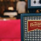 Benson Monarch 15 Watt Head & 1×12 Matching Cab – Green Tolex & Checker Grill Cloth!