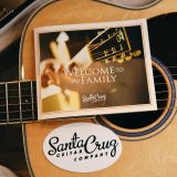 Santa Cruz “OM” Model Acoustic Guitar 2022- Natural Finish with “Bearclaw Top” in Mint Condition!