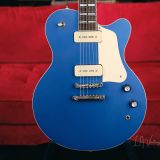 Josh Williams Stella Jr. Electric Guitar #276 – Lightly Relic’d Pelham Blue Finish with  Lollar P90 Soapbar Pickups!