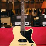 Josh Williams Stell Jr. Electric Guitar #319 – Lightly Relic’d TV Yellow Finish with 1x Lollar P90 Dogear Pickup