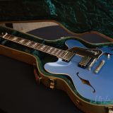 Josh Williams ‘Mockingbird’ JWG274 Semi-Hollowbody Electric Guitar-Pelham Blue Finish & Bloombucker Pickups!