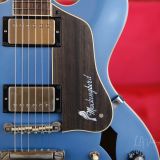 Josh Williams ‘Mockingbird’ JWG274 Semi-Hollowbody Electric Guitar-Pelham Blue Finish & Bloombucker Pickups!