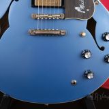 Josh Williams ‘Mockingbird’ JWG274 Semi-Hollowbody Electric Guitar-Pelham Blue Finish & Bloombucker Pickups!