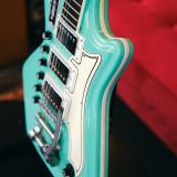 Eastwood Airline 59 3P DLX Electric Guitar – Seafoam Green -Tone Chambered Mahogany Body Bolt-on Maple Bound Neck