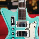 Eastwood Airline 59 3P DLX Electric Guitar – Seafoam Green -Tone Chambered Mahogany Body Bolt-on Maple Bound Neck