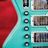 Eastwood Airline 59 3P DLX Electric Guitar – Seafoam Green -Tone Chambered Mahogany Body Bolt-on Maple Bound Neck