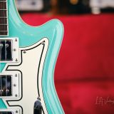 Eastwood Airline 59 3P DLX Electric Guitar – Seafoam Green -Tone Chambered Mahogany Body Bolt-on Maple Bound Neck