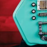 Eastwood Airline 59 3P DLX Electric Guitar – Seafoam Green -Tone Chambered Mahogany Body Bolt-on Maple Bound Neck