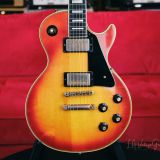 Gibson 1974 Les Paul Custom Electric Guitar – Cherry ‘Burst with Original Patent Number Pickups! Original Hardshell Case!